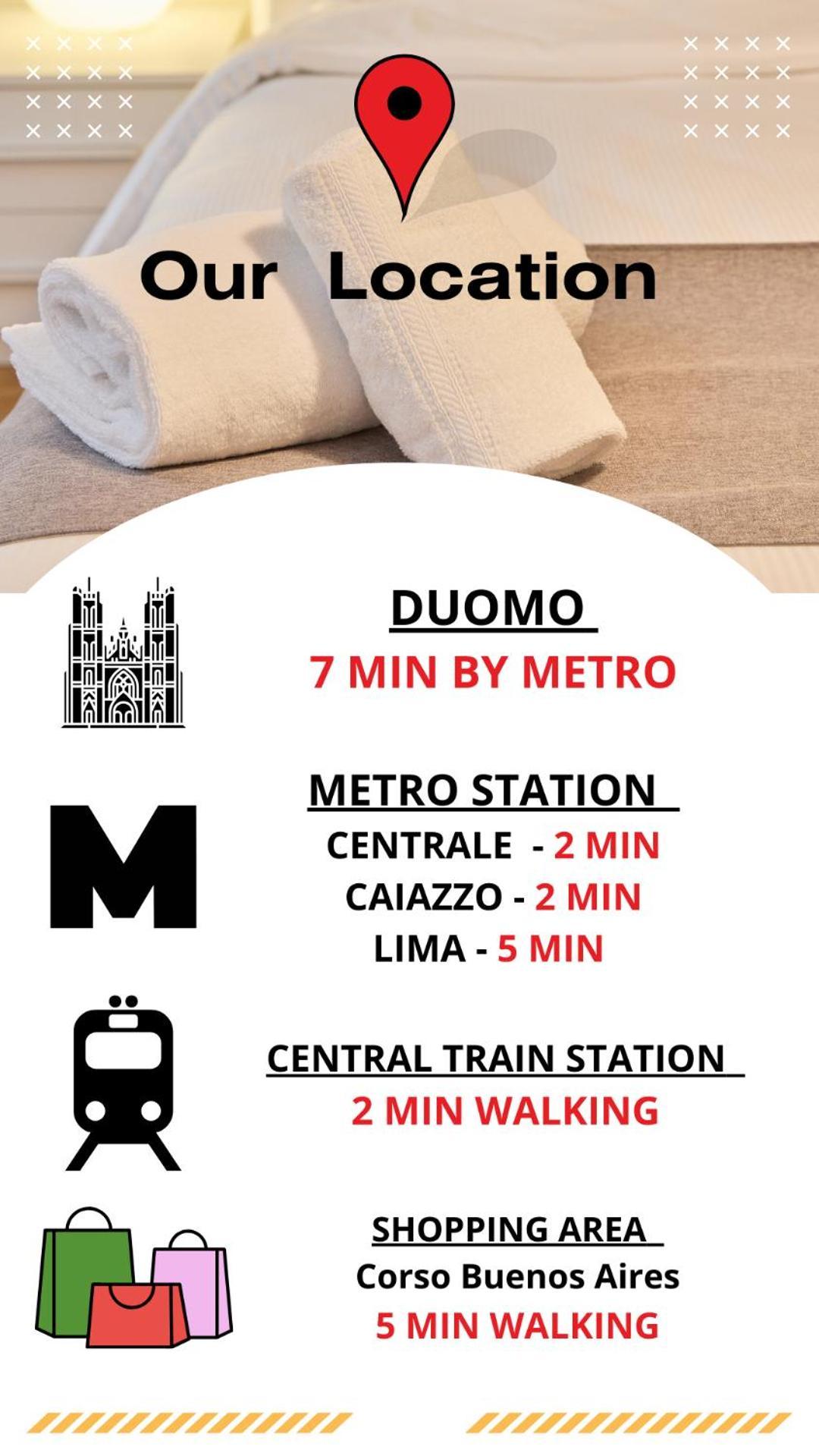 Central Loft Milano Eksteriør billede